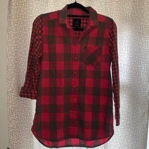 AE Long Sleeve gingham buttondown